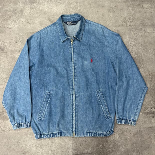 90s 폴로 랄프로렌 데님 자켓 (주) 일경물산