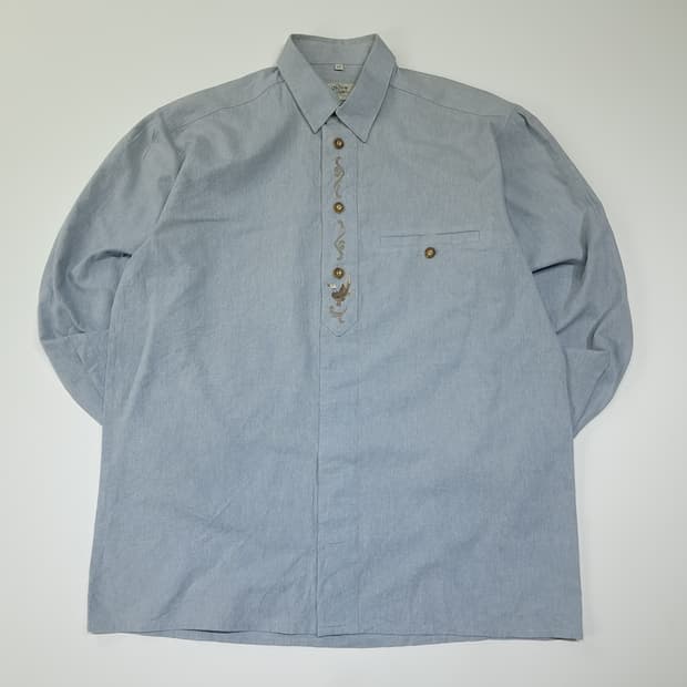 CL666 L Jfen 80s 트라흐텐 바바리안 알펜 셔츠 남방