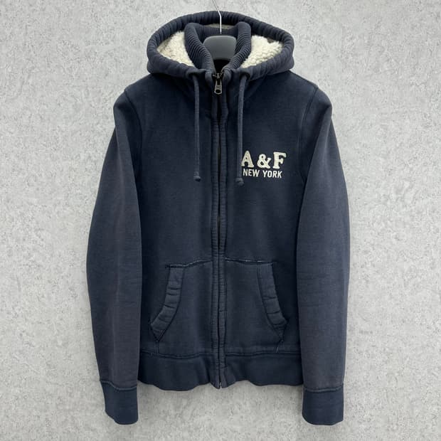 95 아베크롬비 y2k 남자 양털 후드집업