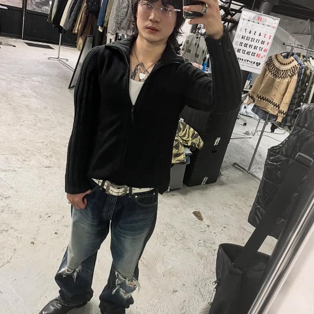 Max&Co knit zip up (made in italy)