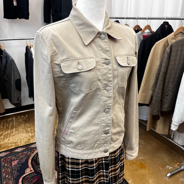 폴로 진스 트러커 자켓