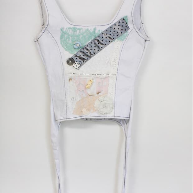 Patchwork Revival Garter Top