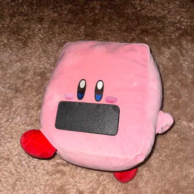 커비 자판기 인형