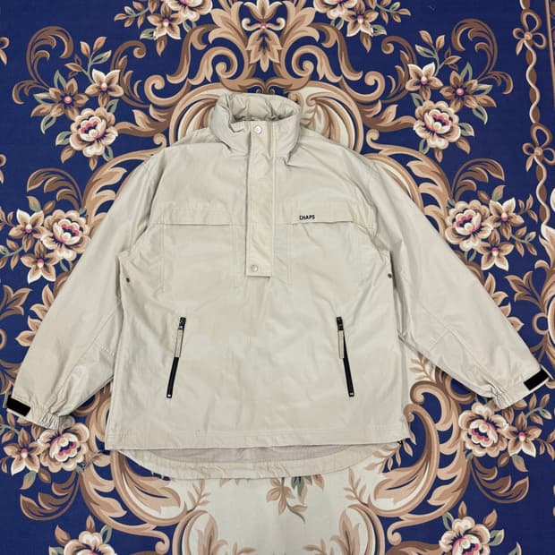 (L)챔스 Chaps 아노락 자켓(베이지,후드내장형)