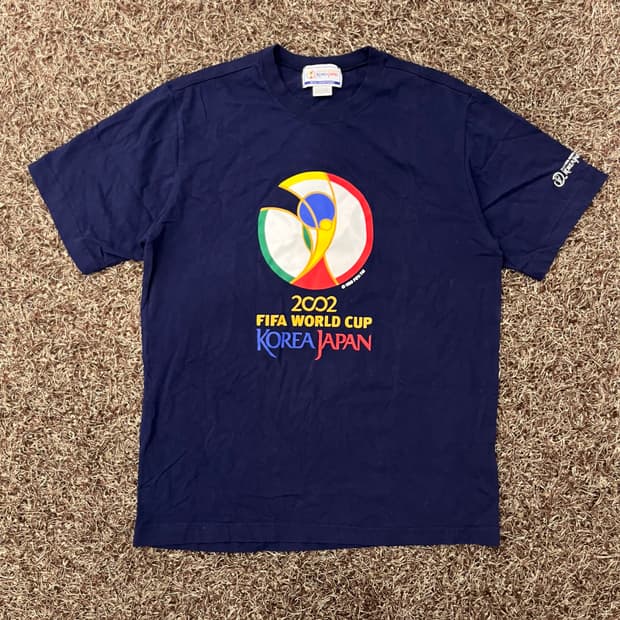 2002 한일 월드컵 반팔 티셔츠