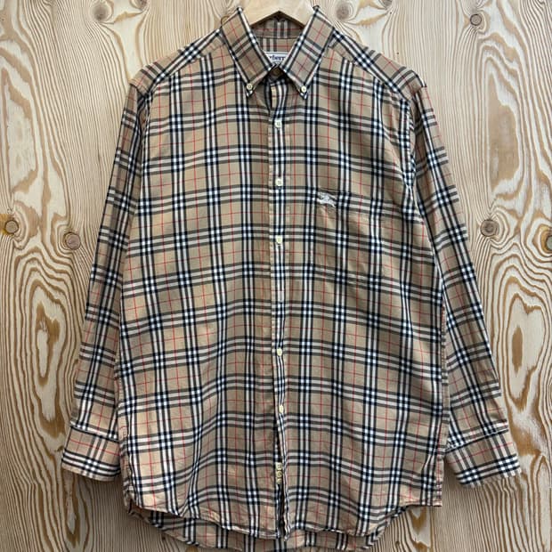 버버리 노바체크 셔츠