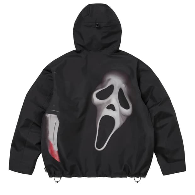 슈프림 고어텍스 고스트페이스 쉘 자켓 블랙 - 26SS