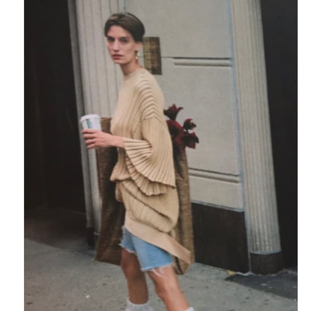 Chloe 플리츠 드레스