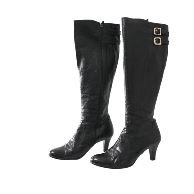 2000s Balenciaga 발렌시아가 레더 부츠