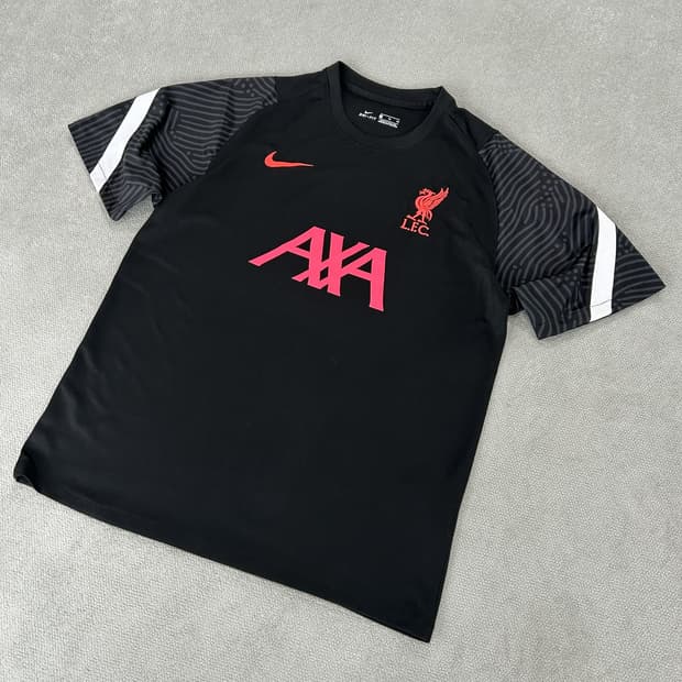 나이키 리버풀 트레이닝 티셔츠 블랙 XL