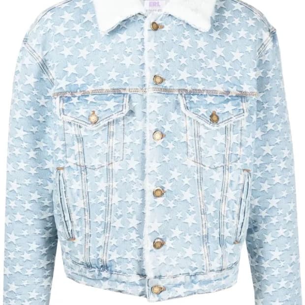 [L] ERL 트러커 데님자켓