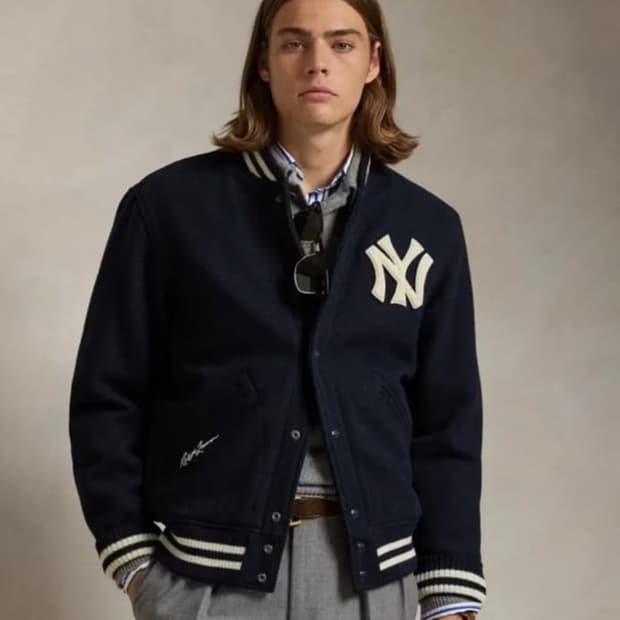 폴로 양키스 울 바시티 L사이즈