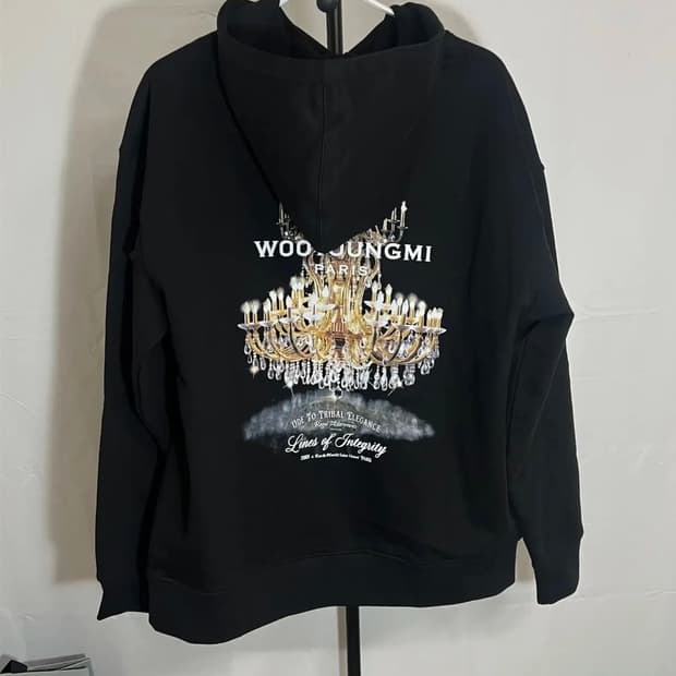 [정품/48] 우영미 샹들리에 후드티