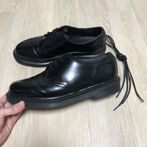 (270) 닥터마틴 Dr.martens 1461 모노 3홀 무광 블랙