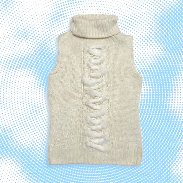 MK Michel Klein Fur knit