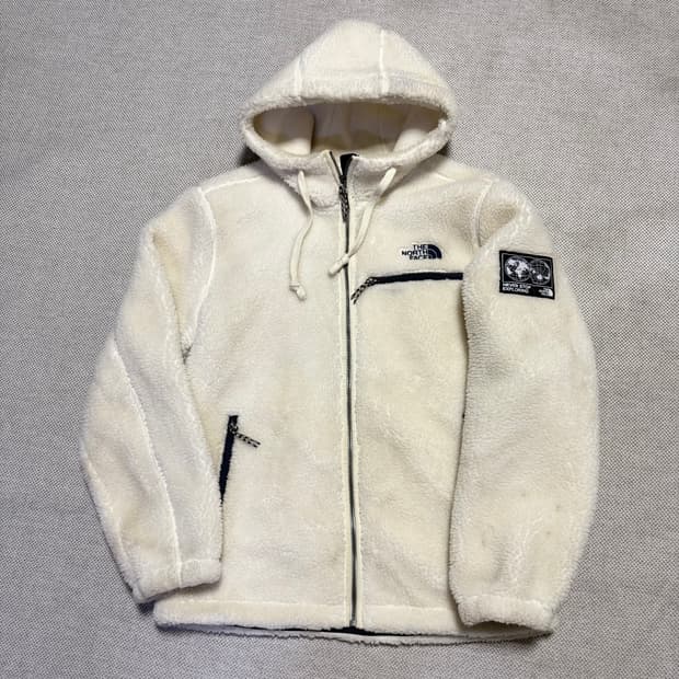 노스페이스 플리스 후드집업