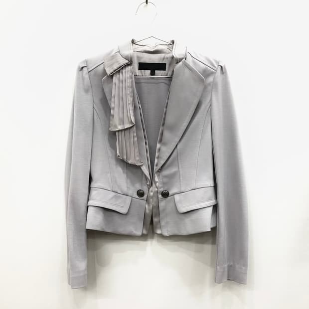 ash purple ribbon detail fairy jacket