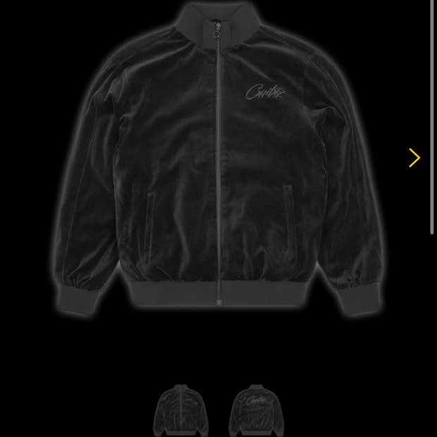 코르테이즈 벨루어자켓 트리플블랙