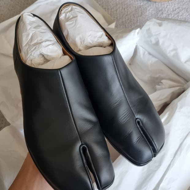 메종 마르지엘라 타비 로퍼 뮬 42