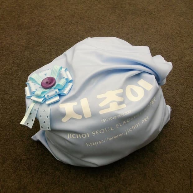 지초이 쇼퍼백 블루