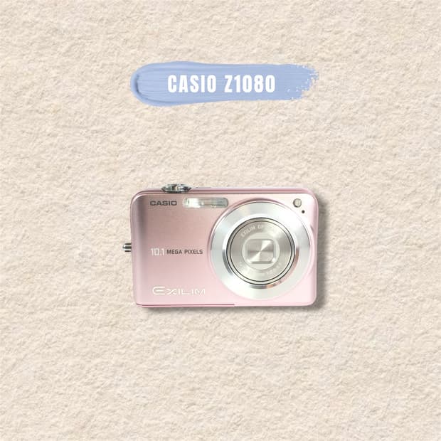카시오 엑슬림 Z1080 디카/디지털카메라