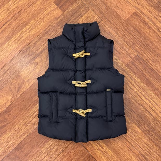 여성용 XS 폴로 랄프로렌 데님앤서플라이 덕다운 더플 패딩 베스트 자켓 