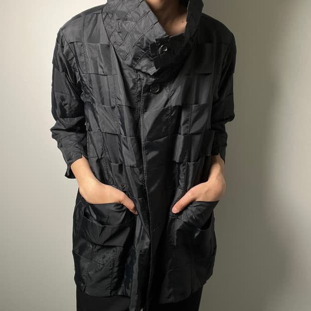 20fw 이세이미야케 A-POC ABLE 격자 패턴 자켓 