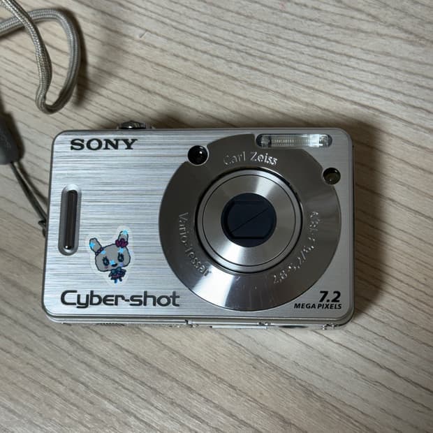 소니 사이버샷 dsc w-70 디지털 카메라 100