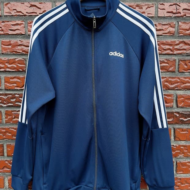 아디다스 네이비 트레이닝 져지 자켓 3XL