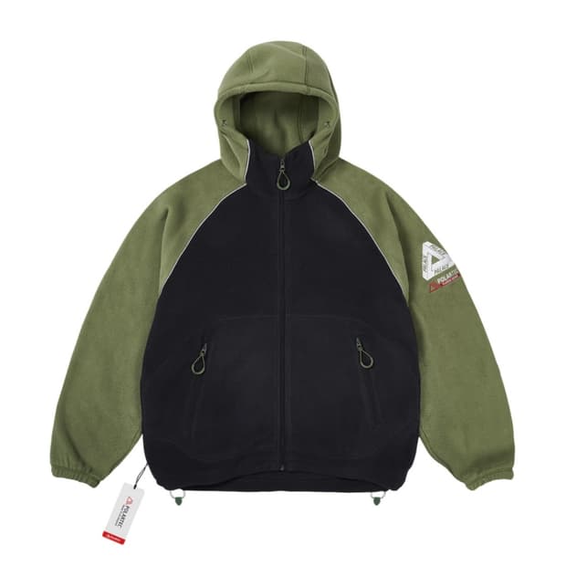 [L] 25FW 필라스 폴라텍 자켓 올리브 