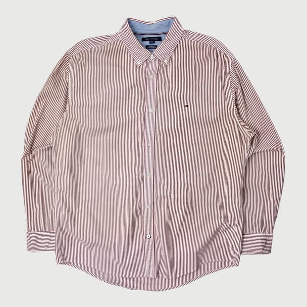 [XL/정품] 타미힐피거 스트라이프 커스텀핏 셔츠