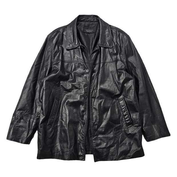 JACKER'S 빈티지 소가죽 자켓 XL