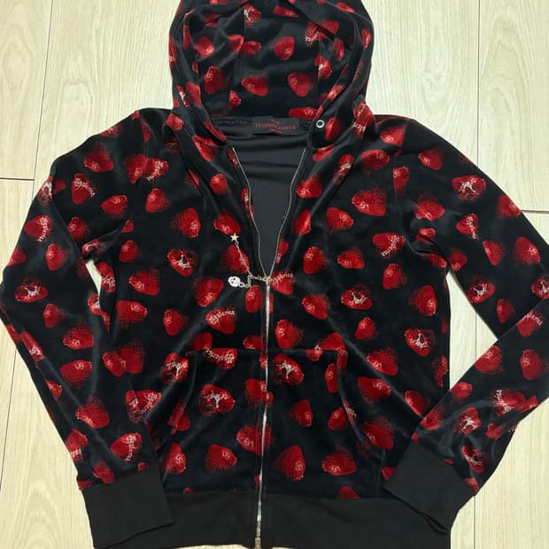 히스테릭 글래머 딸기 후드집업🍓