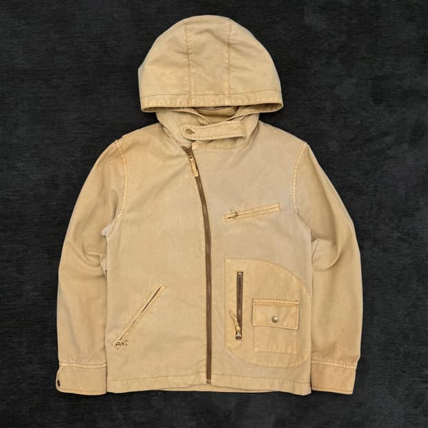 beams 캔버스 모토사이클 자켓