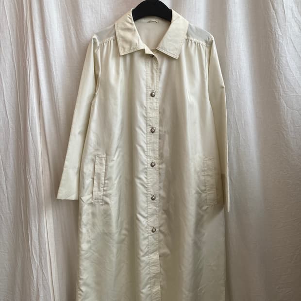 아이보리 펄 맥코트( M-L)