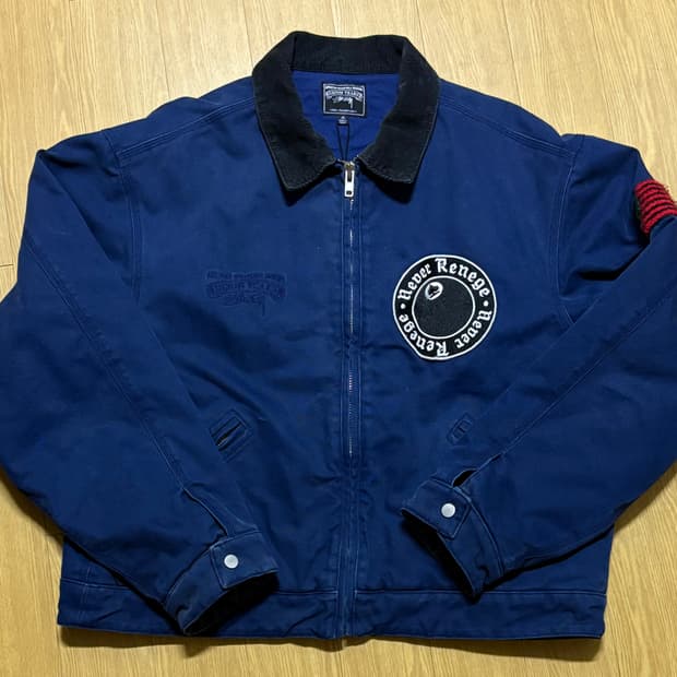 스투시 x 데님티어스 캔버스 자켓