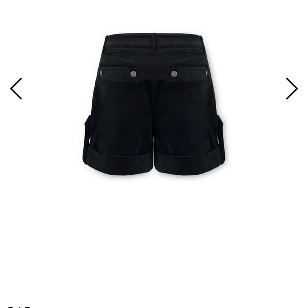 0104 NO.7 CORDUROY ROLL-UP SHORTS 쇼츠 반바지