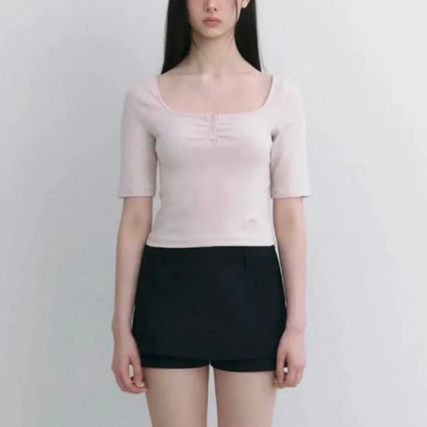 낫유어로즈 Harin t-shirts 핑크, 흰색 일괄판매