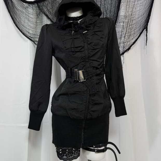 nylon hood jacket