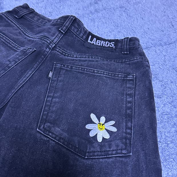 라브로스 데이지 데님 흑청 s