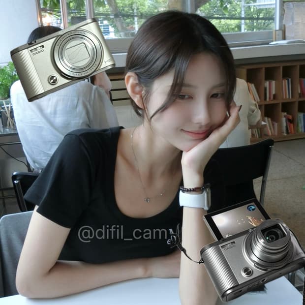 (한국어 가능) 준 미품 카시오 엑슬림 ex-zr1700 작례o