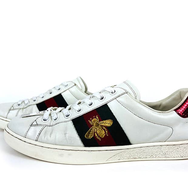 (270) 구찌 에이스 꿀벌 자수 스니커즈