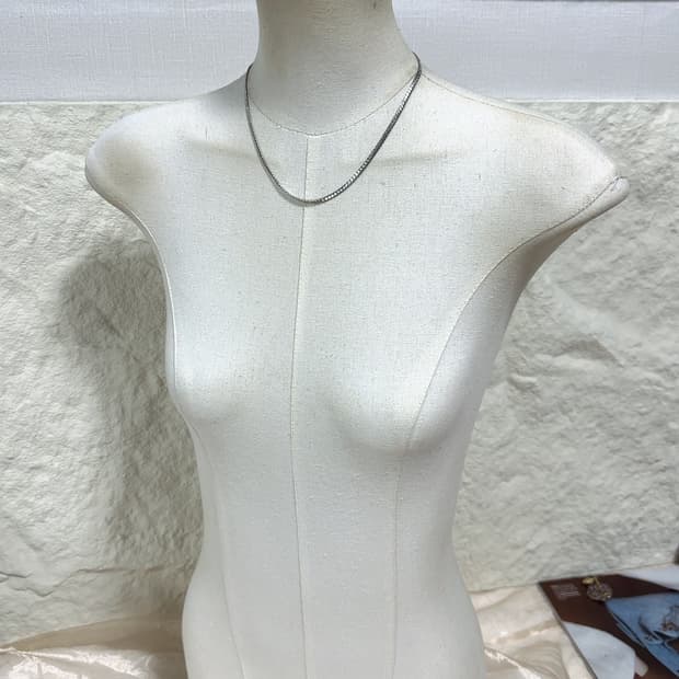 빈티지 isadora 스네이크체인 목걸이