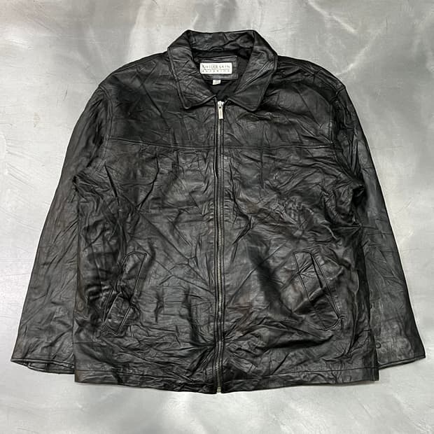  빈티지 리얼레더 자켓 y14976