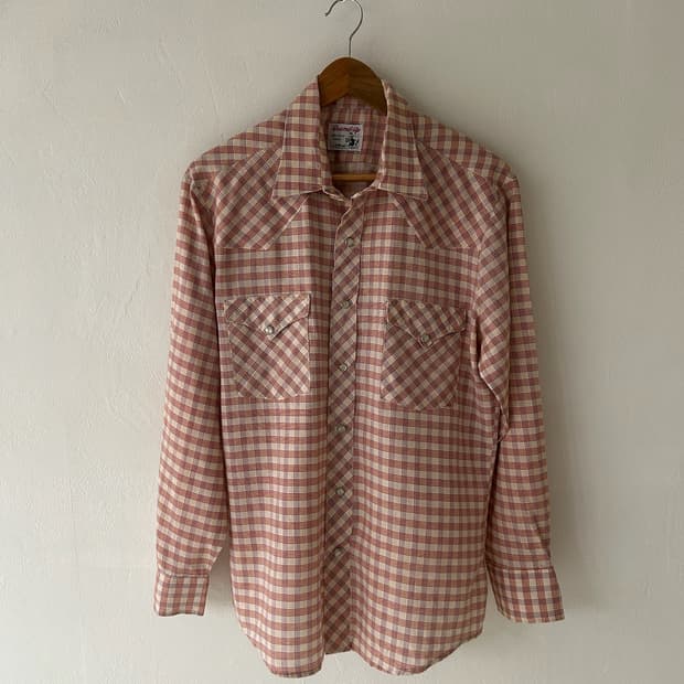 80s vtg USA Round-up  Western Wear shirt