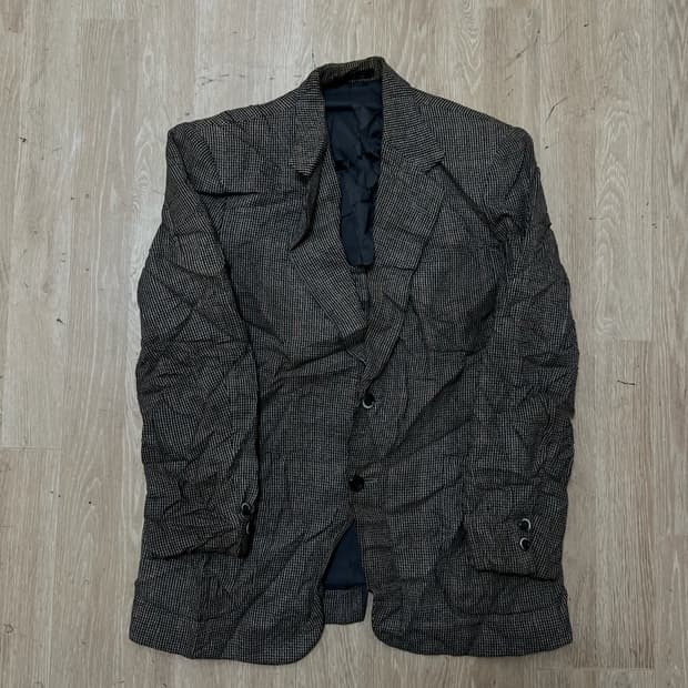 90s 일본 빈티지 울 정장 자켓 M/95