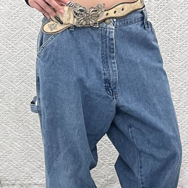 빈티지 에스닉 컨트리 웨스턴 펑크 나비 벨트 C10201