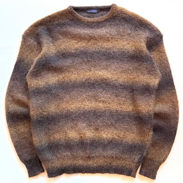 Adolfo Dominguez 모헤어 그라데이션 니트