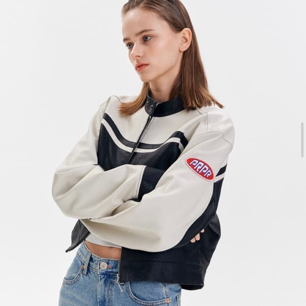 페퍼페퍼 레더 자켓