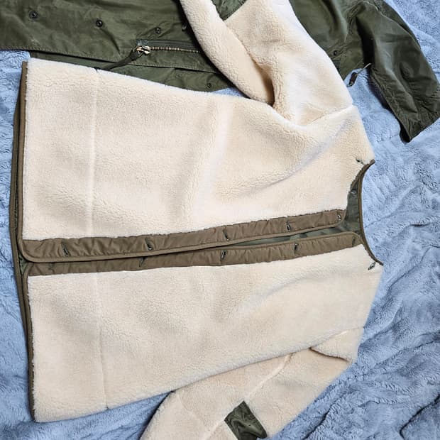 브론슨 m51 피쉬테일 내피 라이너 m 한정판 미군 밀리터리